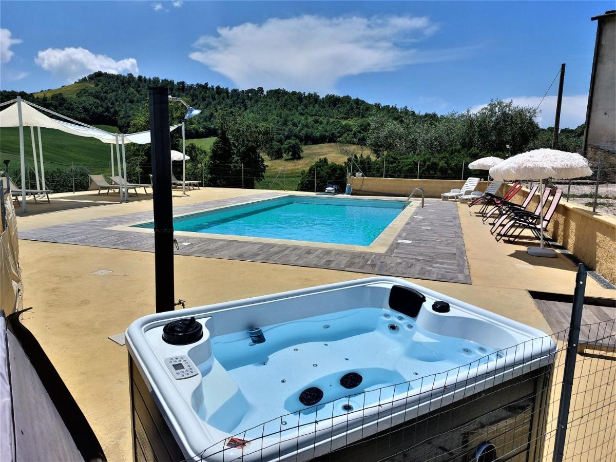 Agriturismo La Terrazza Valfabbrica Buitenkant foto